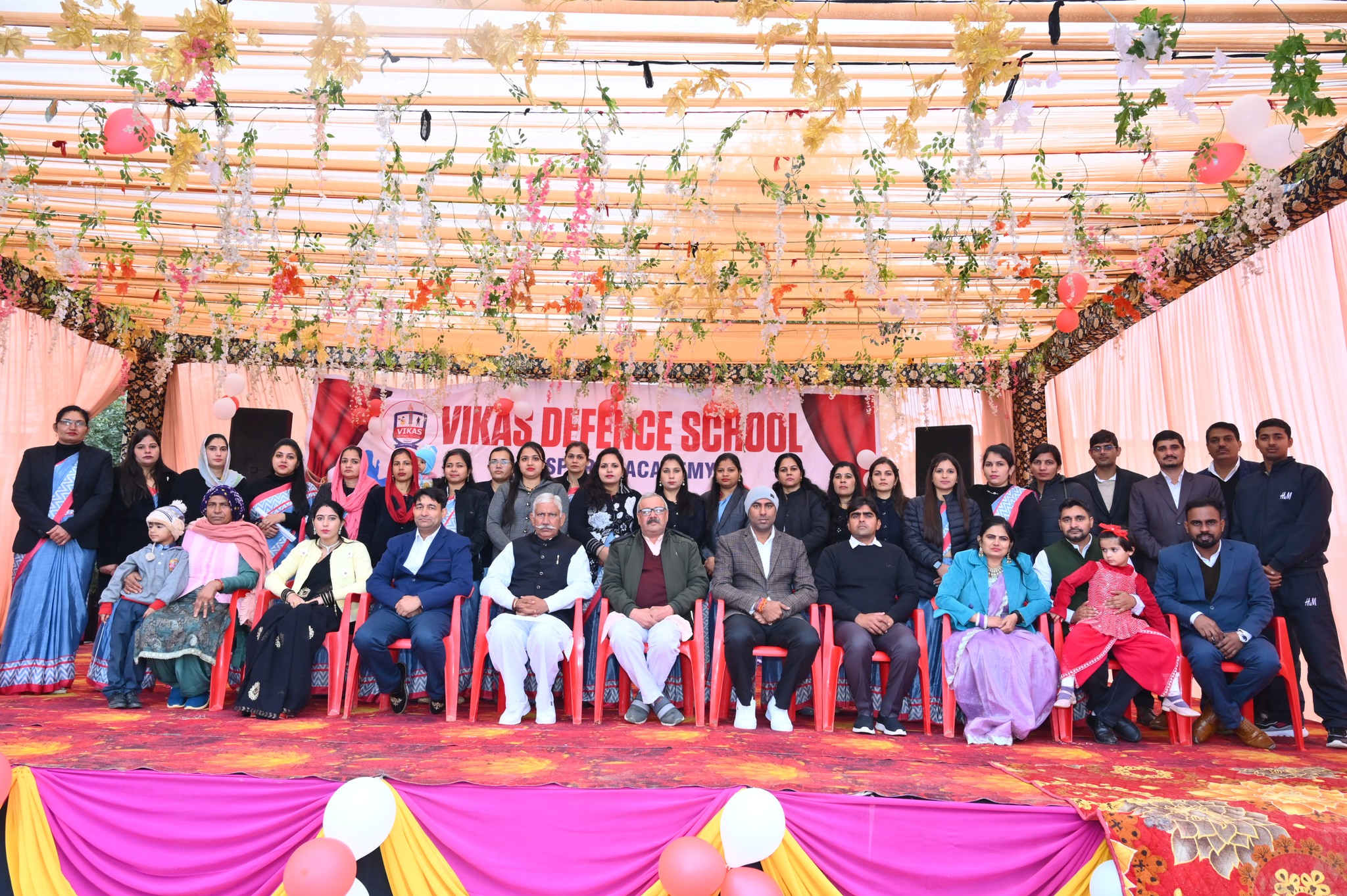 Sanjay Burra, Founder and Director of Vikas Defence School, established in 2013, Hisar